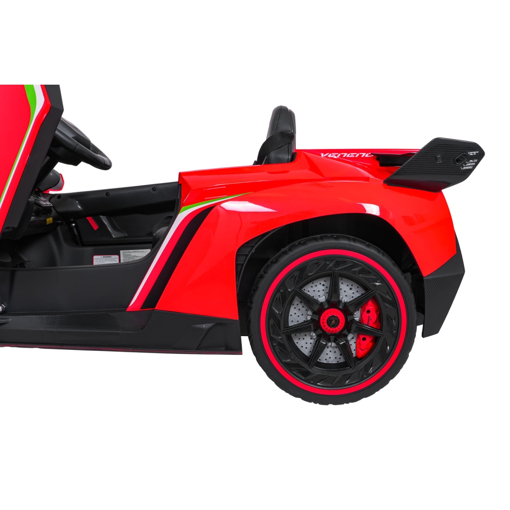 Elektromobilis Lamborghini Veneno, Red-Elektromobiliai vaikams, Mašinos-e-vaikas