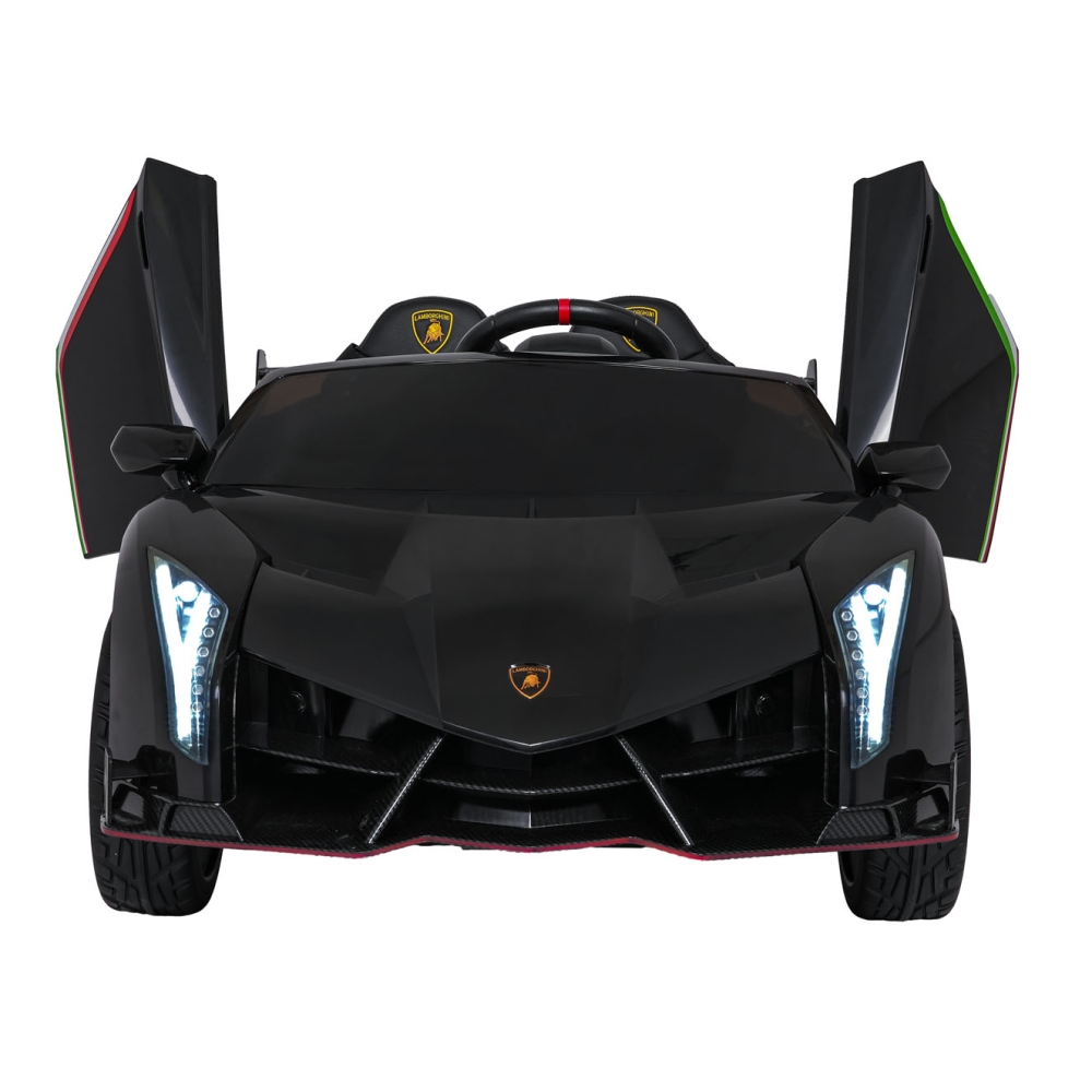 Elektromobilis Lamborghini Veneno, Black-Elektromobiliai vaikams, Mašinos-e-vaikas