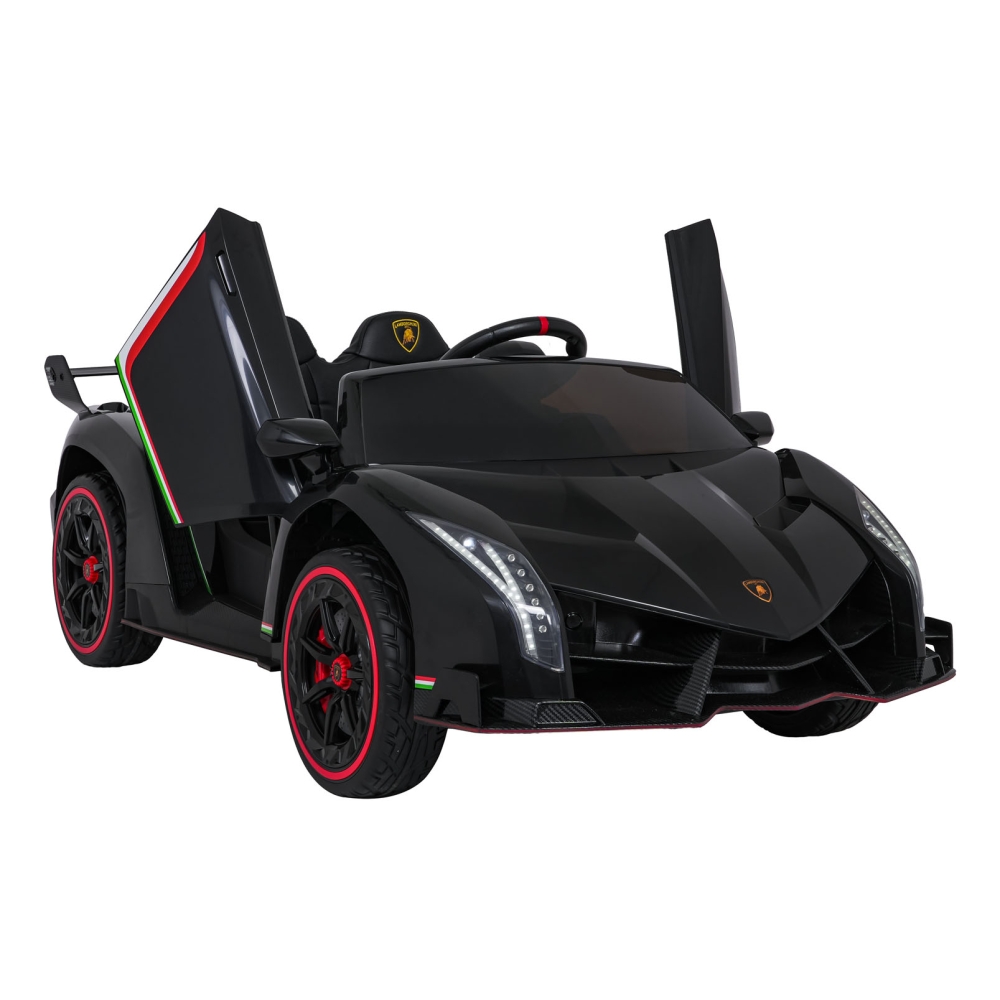 Elektromobilis Lamborghini Veneno, Black-Elektromobiliai vaikams, Mašinos-e-vaikas