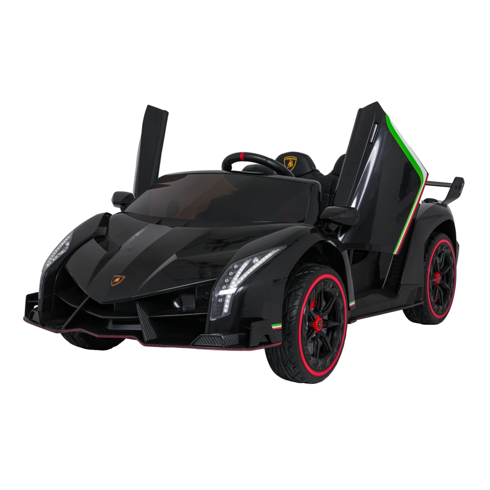 Elektromobilis Lamborghini Veneno, Black-Elektromobiliai vaikams, Mašinos-e-vaikas