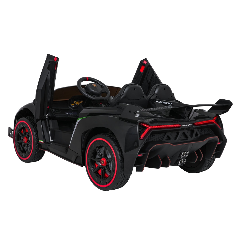Elektromobilis Lamborghini Veneno, Black-Elektromobiliai vaikams, Mašinos-e-vaikas