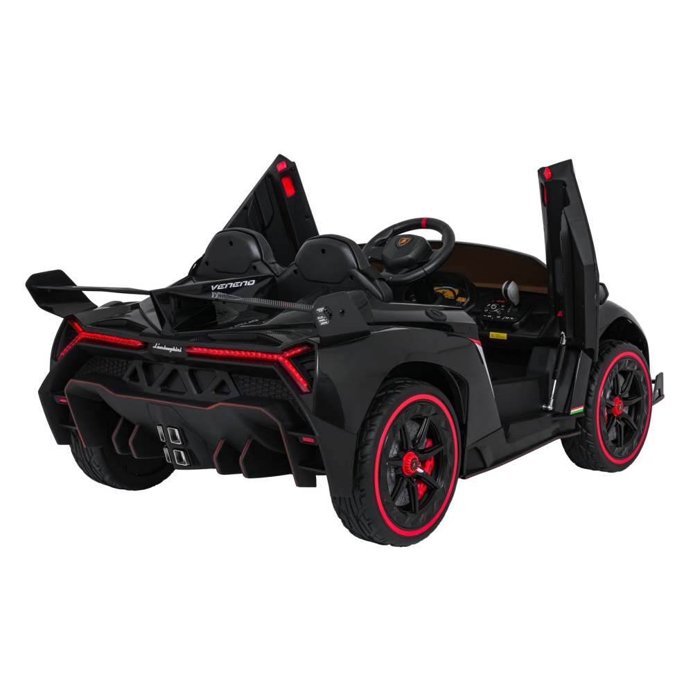 Elektromobilis Lamborghini Veneno, Black-Elektromobiliai vaikams, Mašinos-e-vaikas