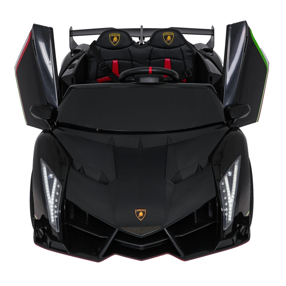 Elektromobilis Lamborghini Veneno, Black-Elektromobiliai vaikams, Mašinos-e-vaikas