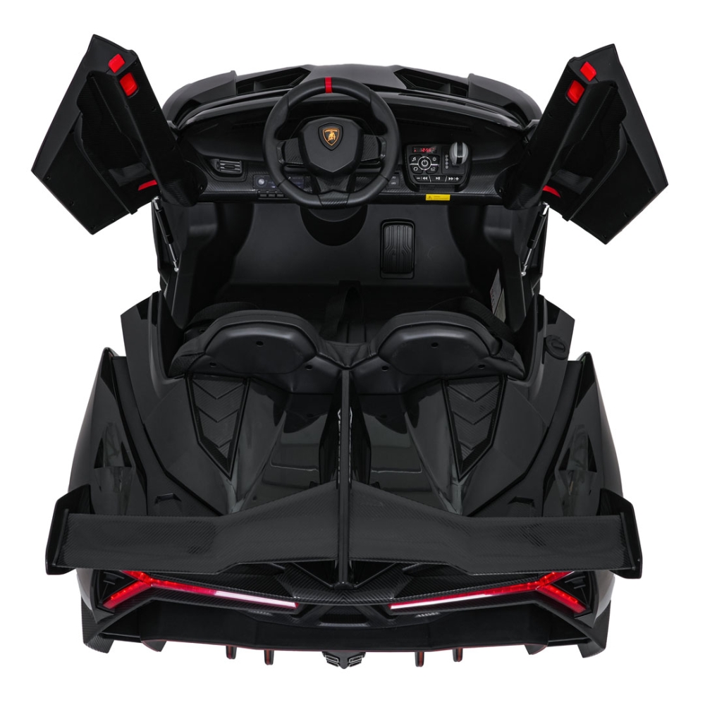 Elektromobilis Lamborghini Veneno, Black-Elektromobiliai vaikams, Mašinos-e-vaikas