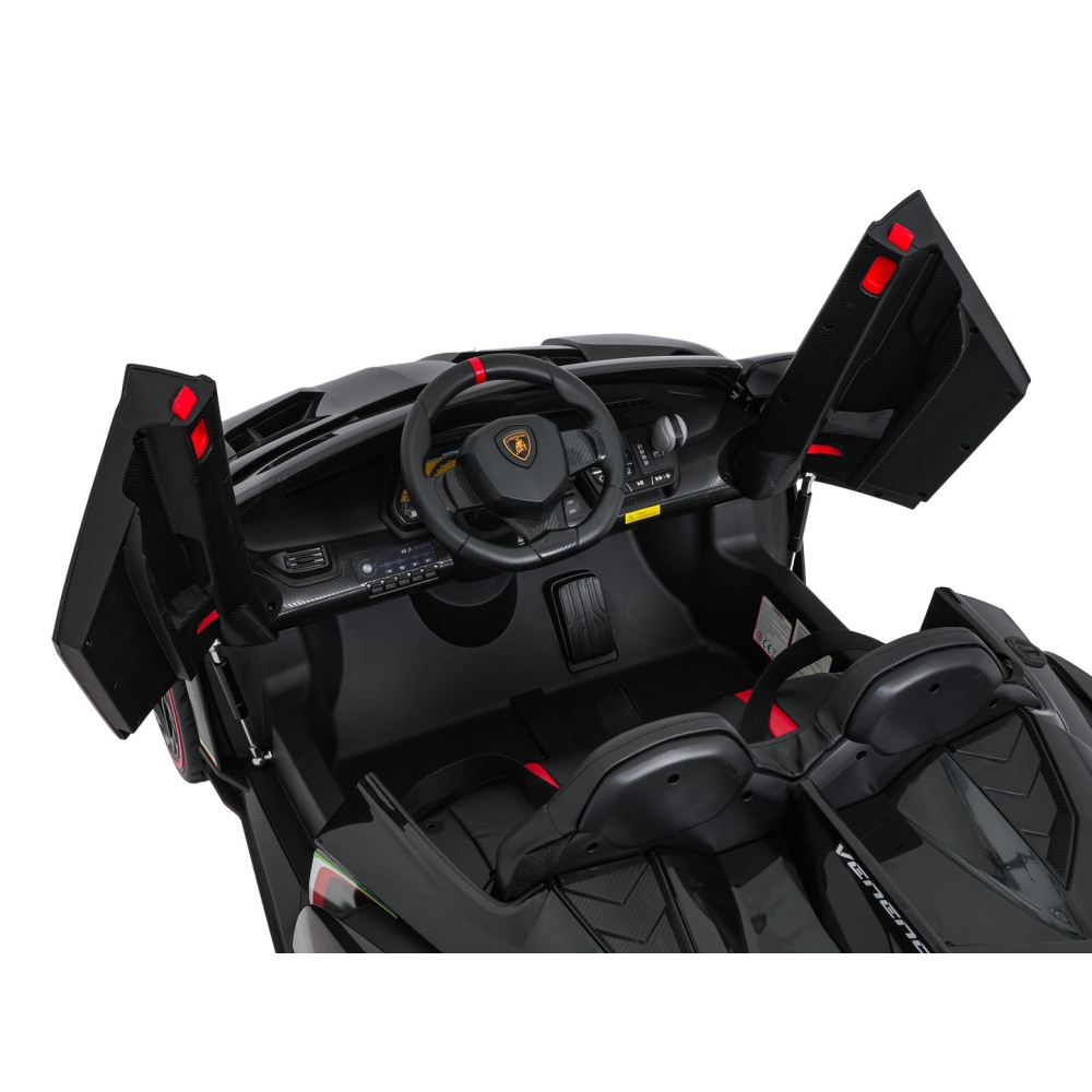 Elektromobilis Lamborghini Veneno, Black-Elektromobiliai vaikams, Mašinos-e-vaikas