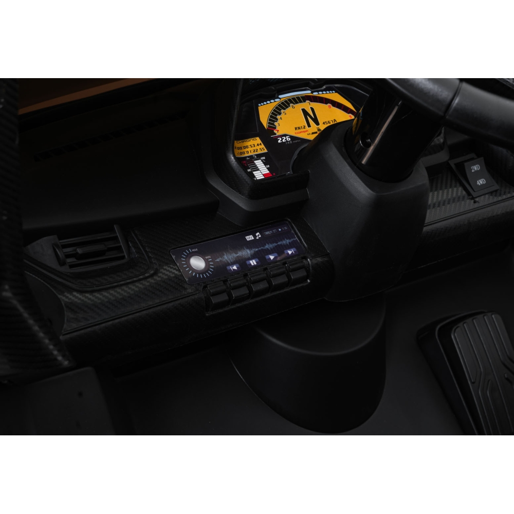 Elektromobilis Lamborghini Veneno, Black-Elektromobiliai vaikams, Mašinos-e-vaikas