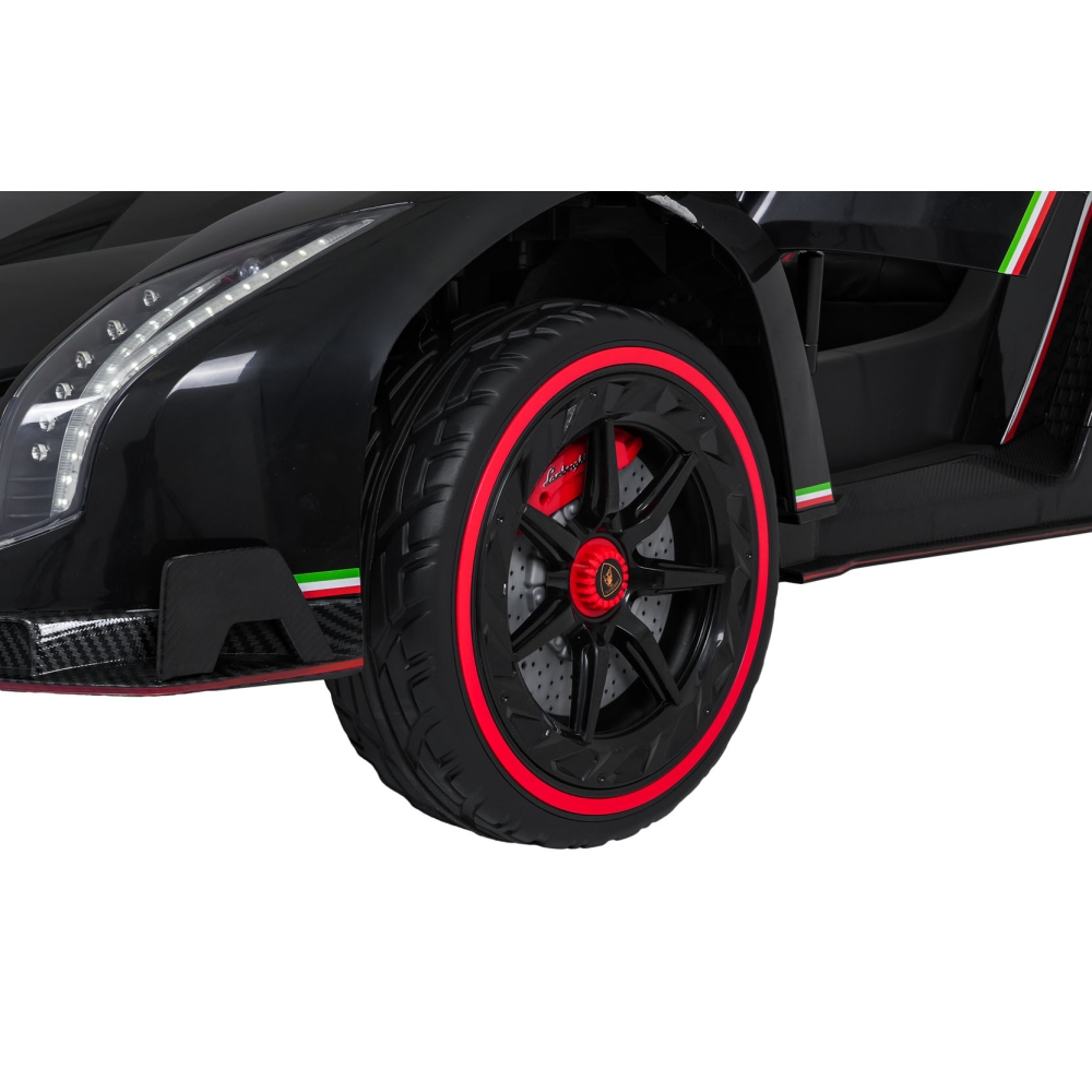 Elektromobilis Lamborghini Veneno, Black-Elektromobiliai vaikams, Mašinos-e-vaikas