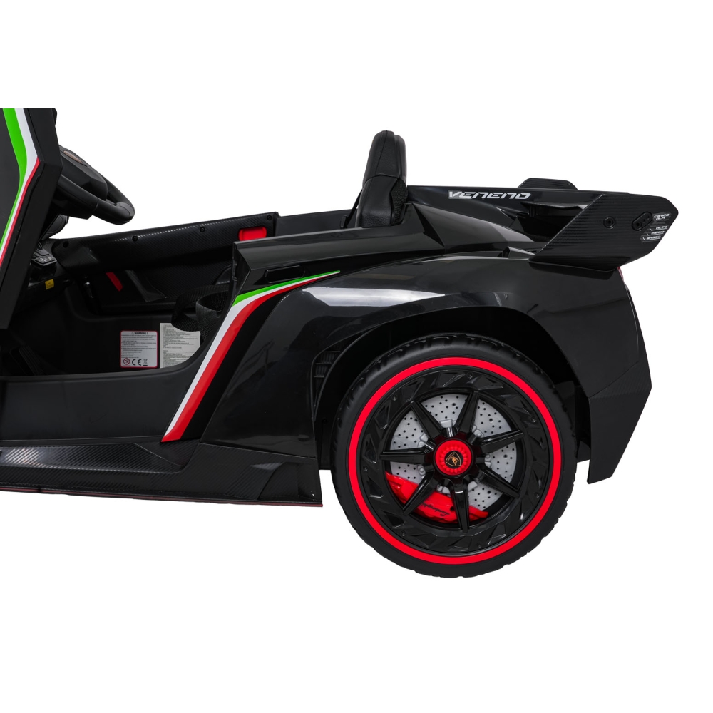 Elektromobilis Lamborghini Veneno, Black-Elektromobiliai vaikams, Mašinos-e-vaikas