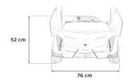 Pojazd Lamborghini Veneno Czarny