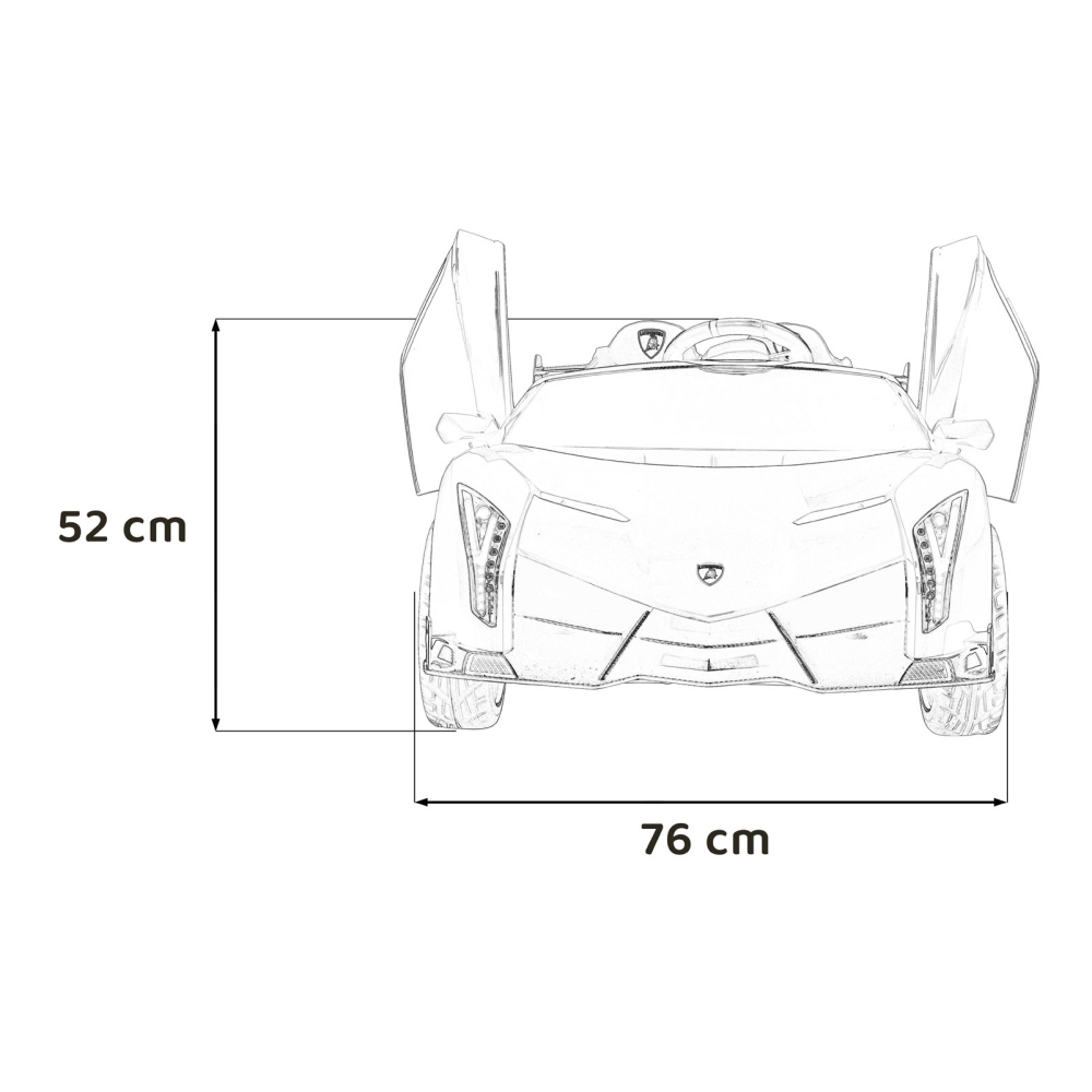 Elektromobilis Lamborghini Veneno, Green-Elektromobiliai vaikams, Mašinos-e-vaikas