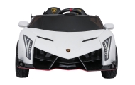 Elektromobilis Lamborghini Veneno, White-Elektromobiliai vaikams, Mašinos-e-vaikas