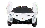 Elektromobilis Lamborghini Veneno, White-Elektromobiliai vaikams, Mašinos-e-vaikas