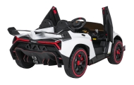 Elektromobilis Lamborghini Veneno, White-Elektromobiliai vaikams, Mašinos-e-vaikas