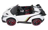 Elektromobilis Lamborghini Veneno, White-Elektromobiliai vaikams, Mašinos-e-vaikas