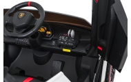 Elektromobilis Lamborghini Veneno, White-Elektromobiliai vaikams, Mašinos-e-vaikas