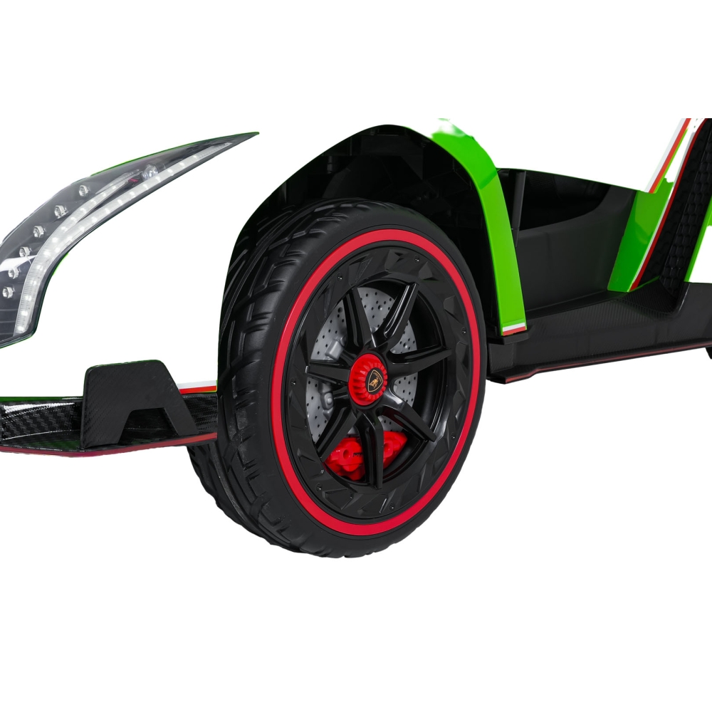 Elektromobilis Lamborghini Veneno, White-Elektromobiliai vaikams, Mašinos-e-vaikas