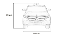 Pojazd Mercedes Benz EQA 250 Czerwony