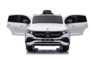 Elektromobilis Mercedes Benz EQA 250, White-Elektromobiliai vaikams, Visureigiai-e-vaikas