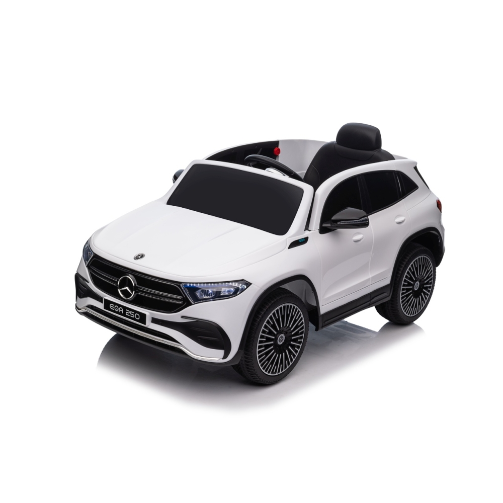 Elektromobilis Mercedes Benz EQA 250, White-Elektromobiliai vaikams, Visureigiai-e-vaikas