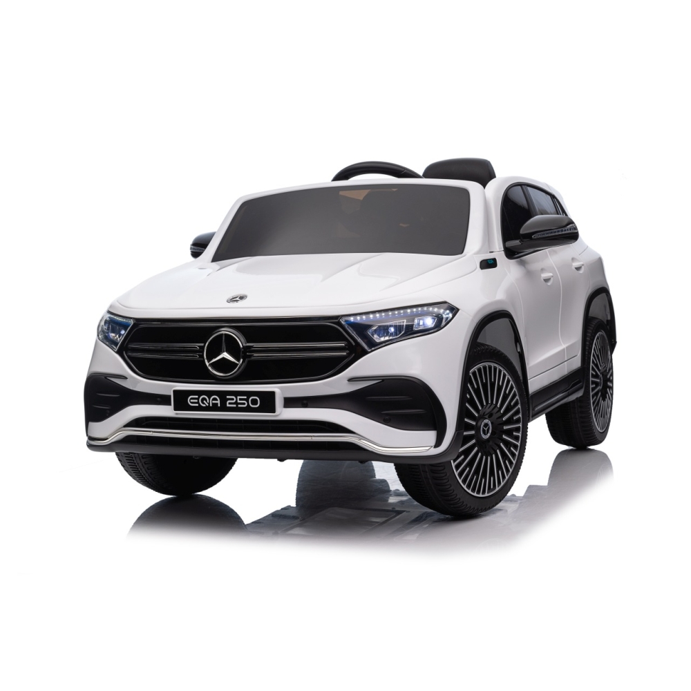 Elektromobilis Mercedes Benz EQA 250, White-Elektromobiliai vaikams, Visureigiai-e-vaikas