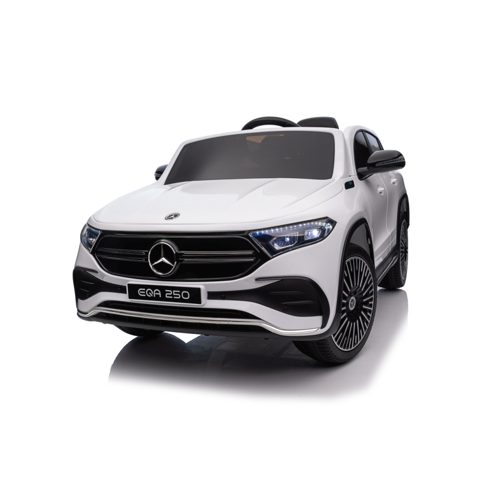 Elektromobilis Mercedes Benz EQA 250, White-Elektromobiliai vaikams, Visureigiai-e-vaikas