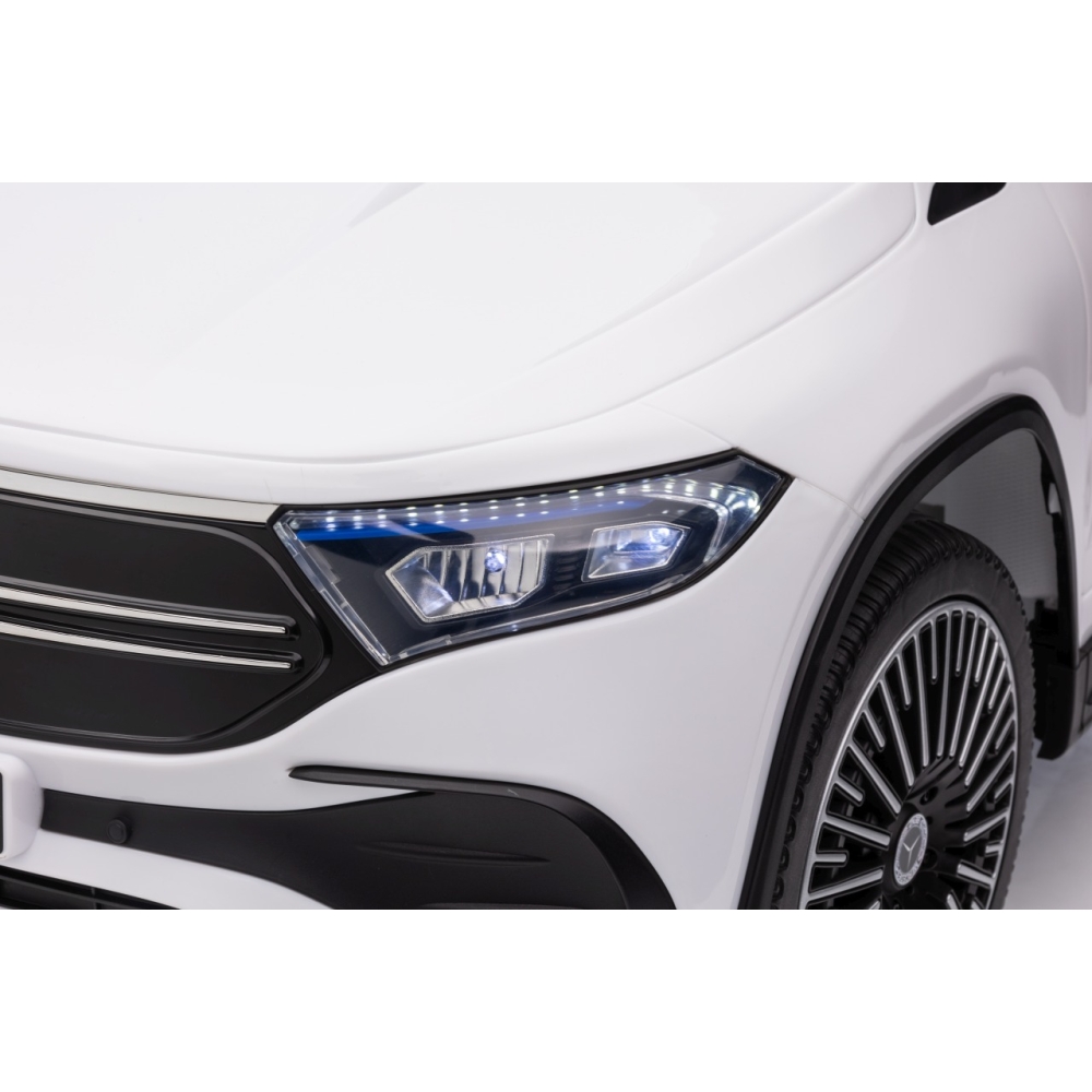 Elektromobilis Mercedes Benz EQA 250, White-Elektromobiliai vaikams, Visureigiai-e-vaikas