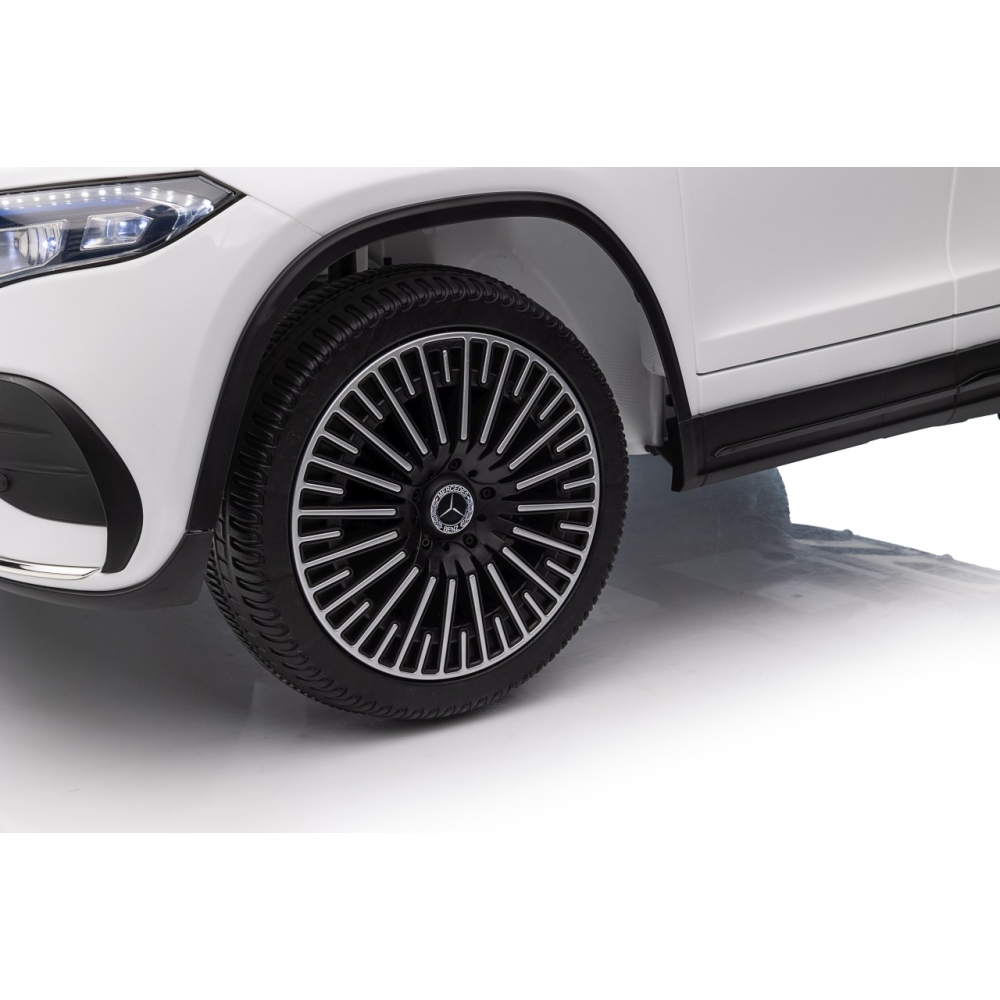 Elektromobilis Mercedes Benz EQA 250, White-Elektromobiliai vaikams, Visureigiai-e-vaikas
