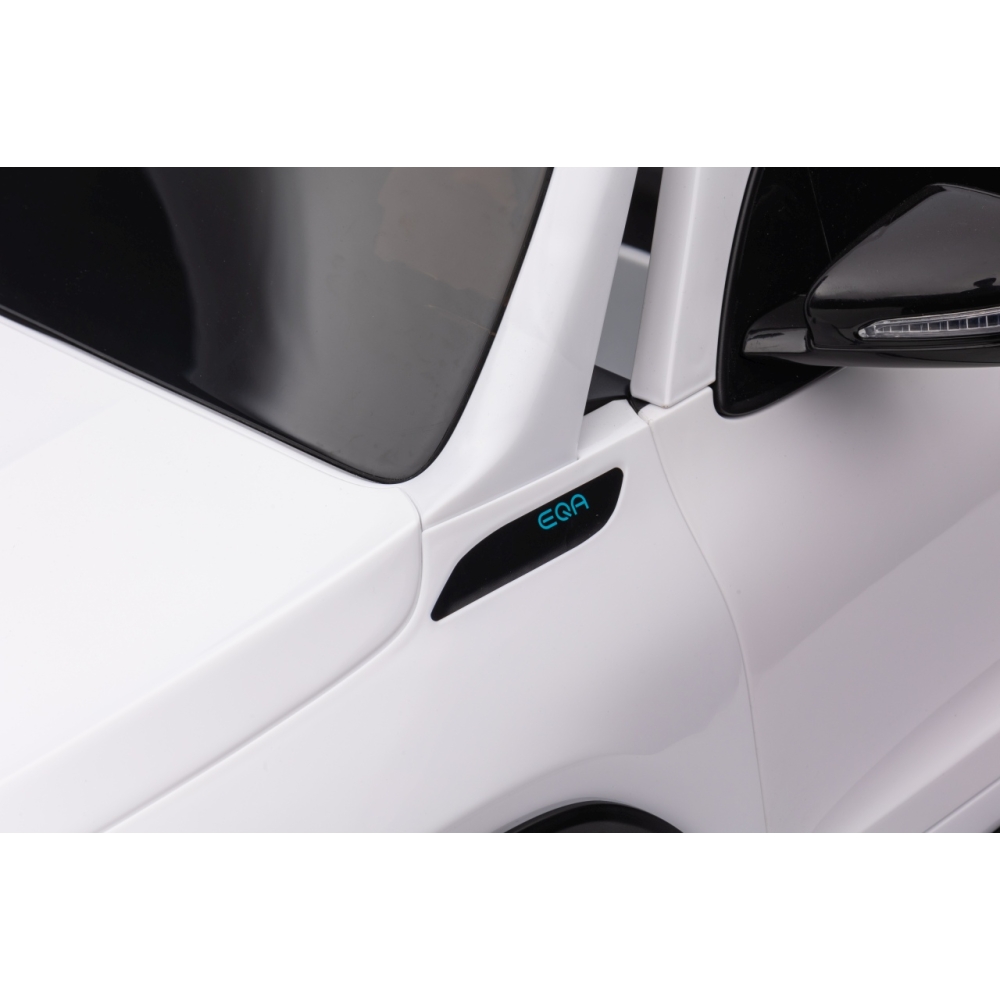 Elektromobilis Mercedes Benz EQA 250, White-Elektromobiliai vaikams, Visureigiai-e-vaikas