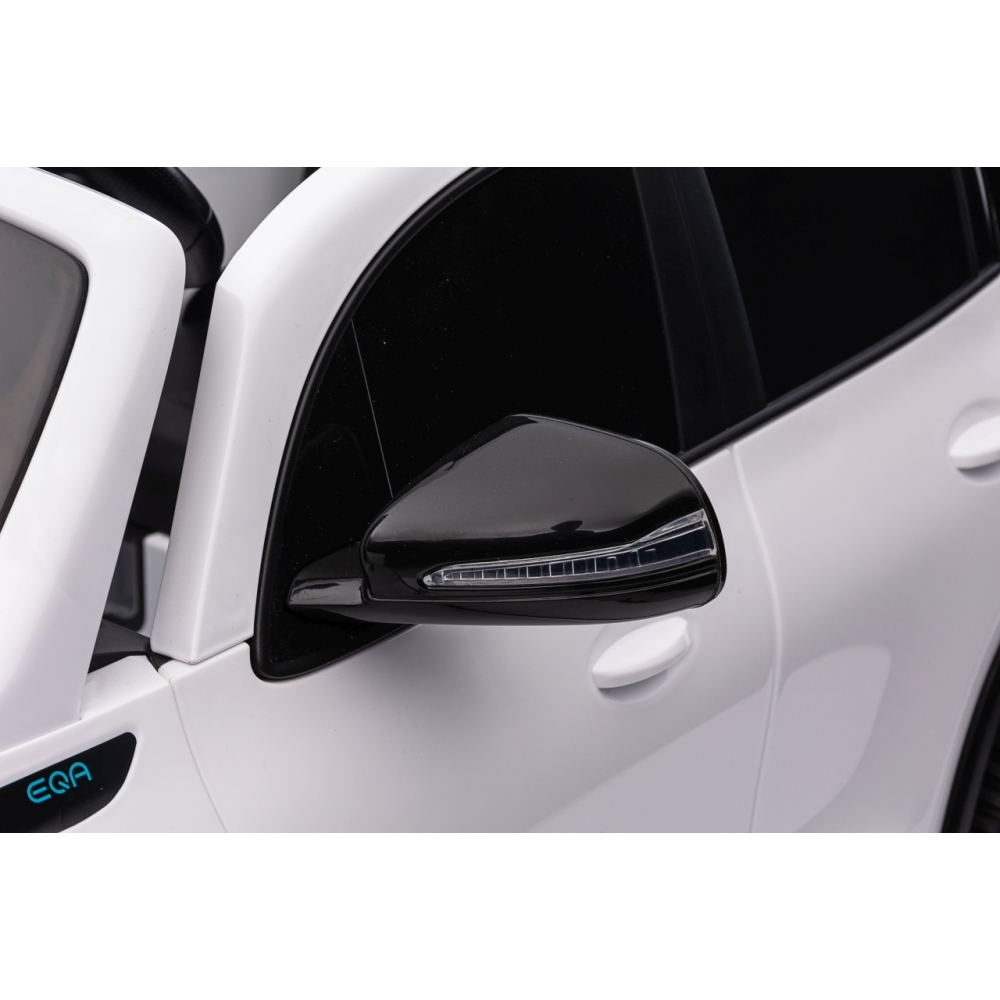 Elektromobilis Mercedes Benz EQA 250, White-Elektromobiliai vaikams, Visureigiai-e-vaikas