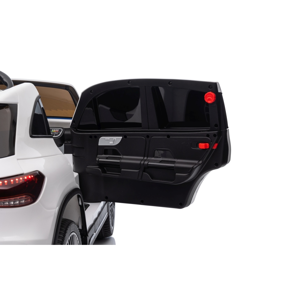 Elektromobilis Mercedes Benz EQA 250, White-Elektromobiliai vaikams, Visureigiai-e-vaikas