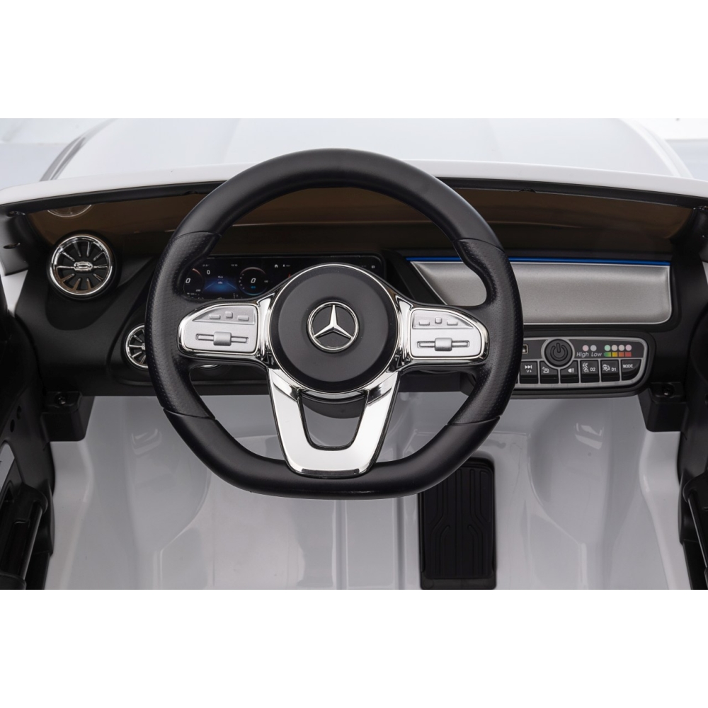 Elektromobilis Mercedes Benz EQA 250, White-Elektromobiliai vaikams, Visureigiai-e-vaikas
