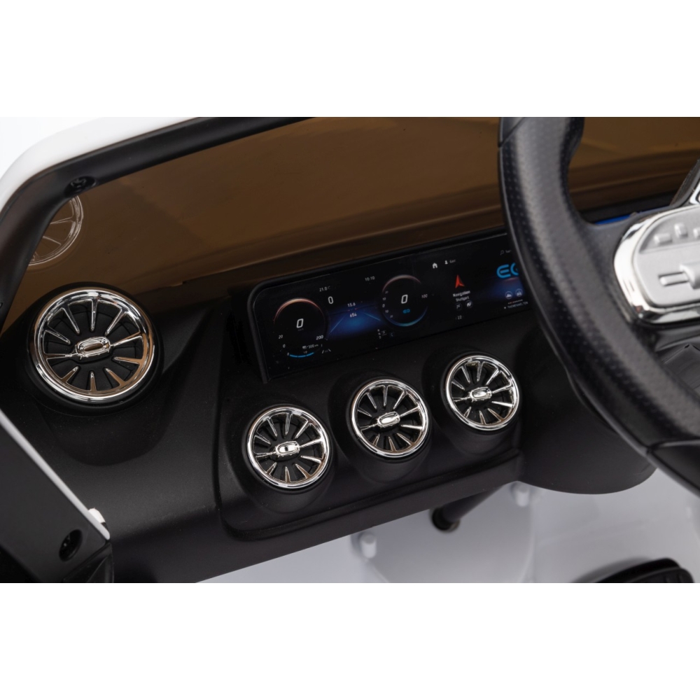 Elektromobilis Mercedes Benz EQA 250, White-Elektromobiliai vaikams, Visureigiai-e-vaikas