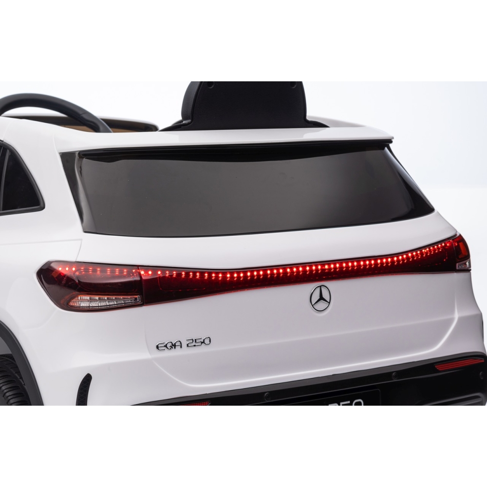 Elektromobilis Mercedes Benz EQA 250, White-Elektromobiliai vaikams, Visureigiai-e-vaikas