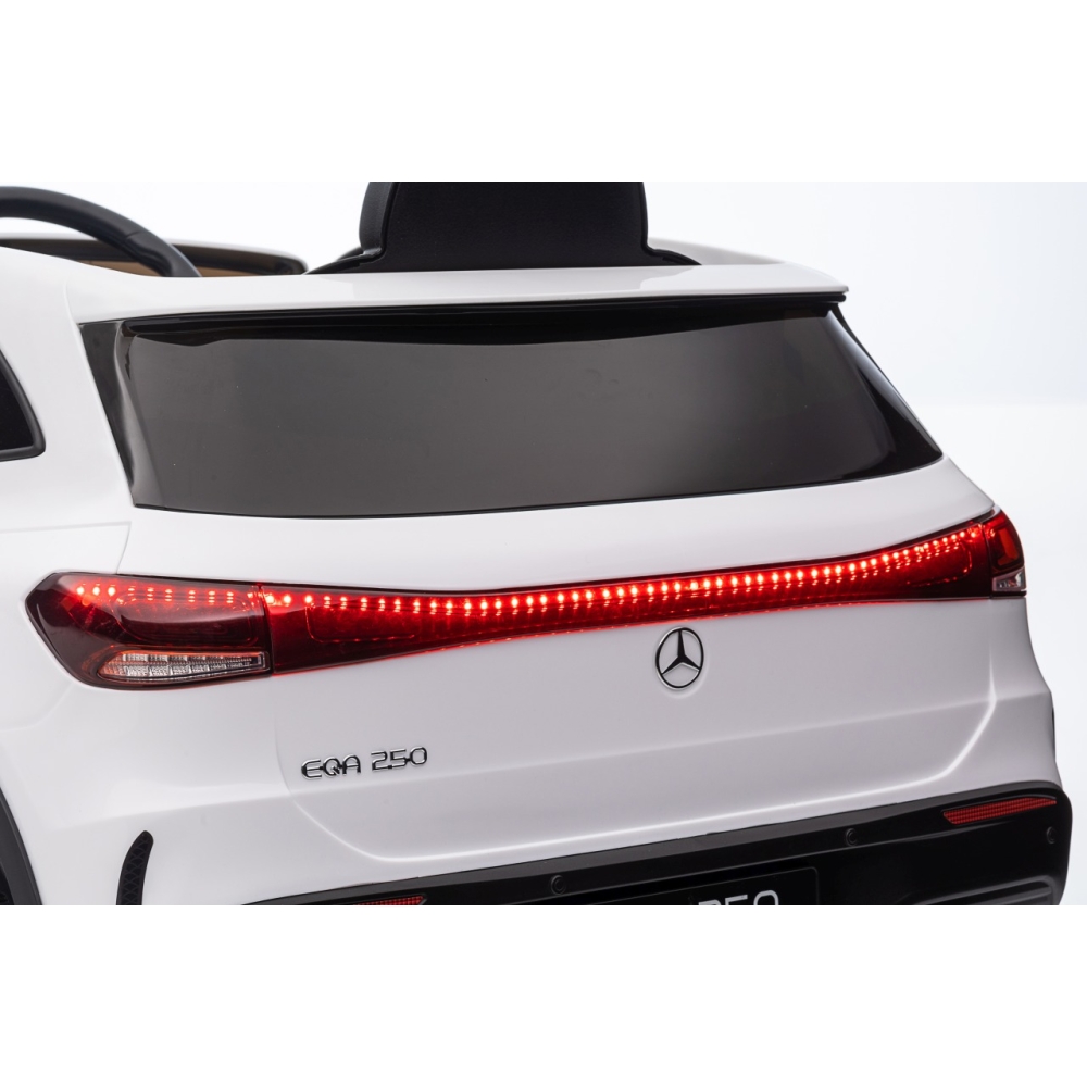 Elektromobilis Mercedes Benz EQA 250, White-Elektromobiliai vaikams, Visureigiai-e-vaikas