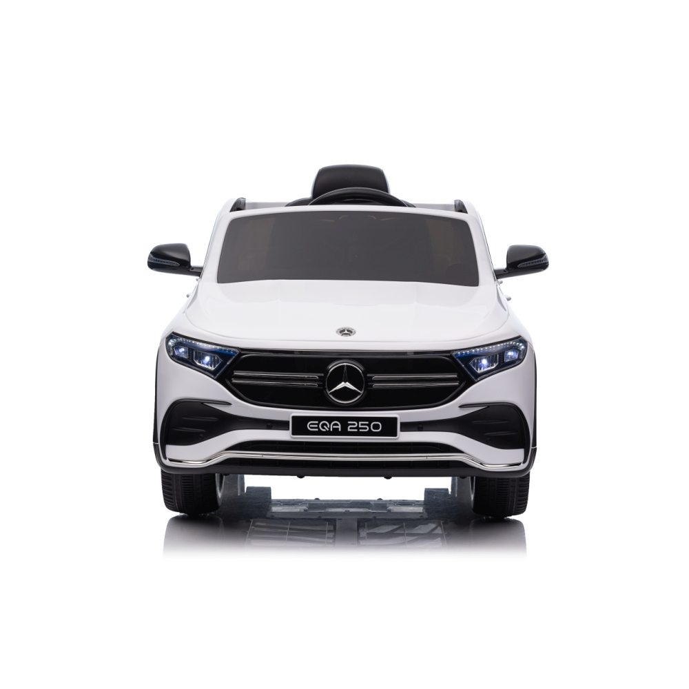 Elektromobilis Mercedes Benz EQA 250, White-Elektromobiliai vaikams, Visureigiai-e-vaikas