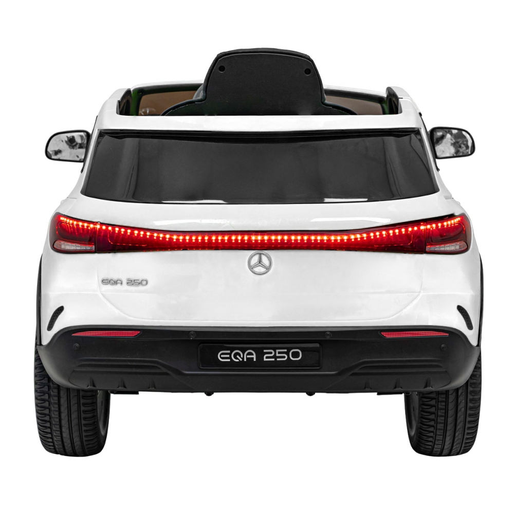 Elektromobilis Mercedes Benz EQA 250, White-Elektromobiliai vaikams, Visureigiai-e-vaikas