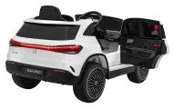 Elektromobilis Mercedes Benz EQA 250, White-Elektromobiliai vaikams, Visureigiai-e-vaikas