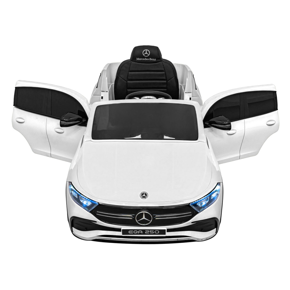Elektromobilis Mercedes Benz EQA 250, White-Elektromobiliai vaikams, Visureigiai-e-vaikas