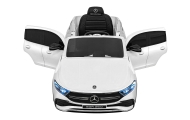 Elektromobilis Mercedes Benz EQA 250, White-Elektromobiliai vaikams, Visureigiai-e-vaikas