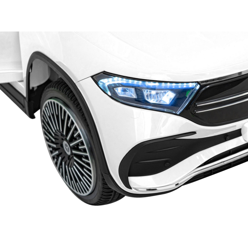 Elektromobilis Mercedes Benz EQA 250, White-Elektromobiliai vaikams, Visureigiai-e-vaikas