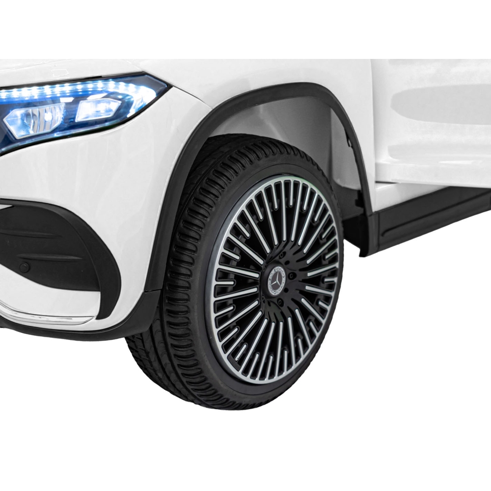 Elektromobilis Mercedes Benz EQA 250, White-Elektromobiliai vaikams, Visureigiai-e-vaikas