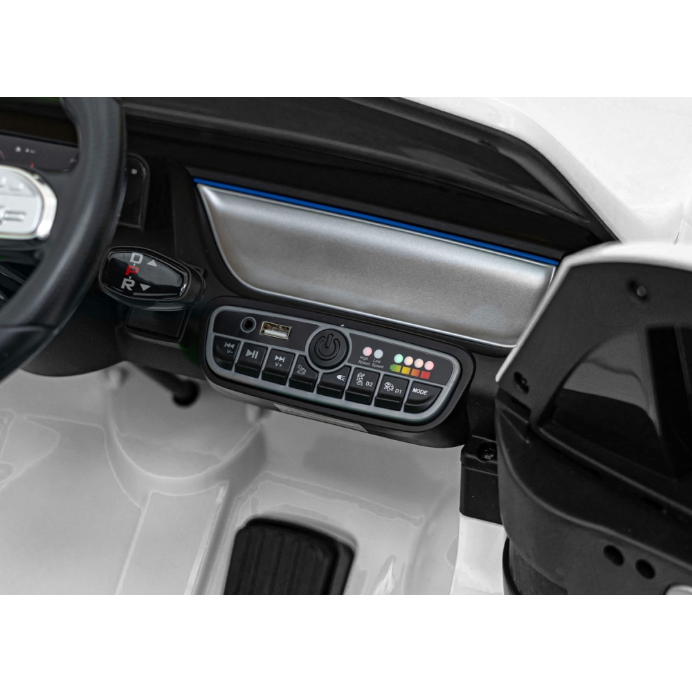 Elektromobilis Mercedes Benz EQA 250, White-Elektromobiliai vaikams, Visureigiai-e-vaikas