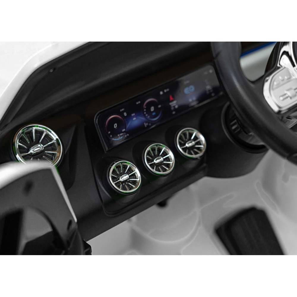 Elektromobilis Mercedes Benz EQA 250, White-Elektromobiliai vaikams, Visureigiai-e-vaikas