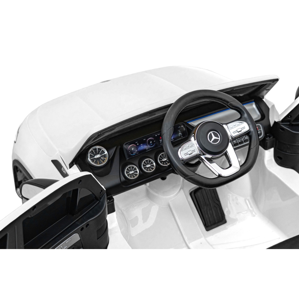 Elektromobilis Mercedes Benz EQA 250, White-Elektromobiliai vaikams, Visureigiai-e-vaikas