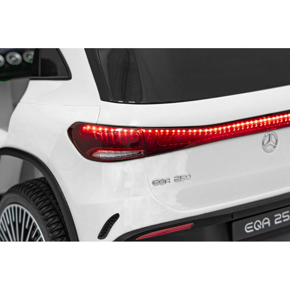 Elektromobilis Mercedes Benz EQA 250, White-Elektromobiliai vaikams, Visureigiai-e-vaikas