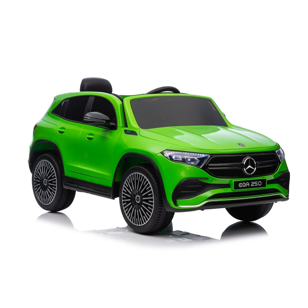 Elektromobilis Mercedes Benz EQA 250, Green-Elektromobiliai vaikams, Visureigiai-e-vaikas