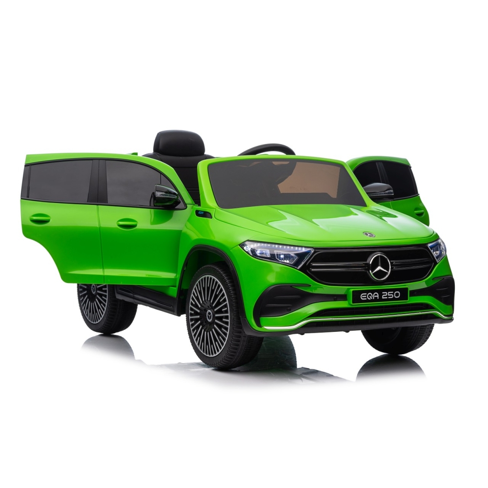 Elektromobilis Mercedes Benz EQA 250, Green-Elektromobiliai vaikams, Visureigiai-e-vaikas