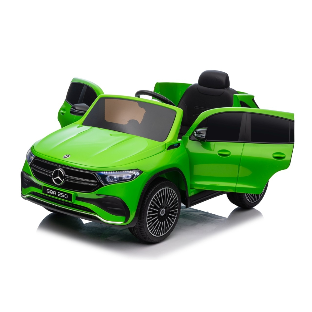 Elektromobilis Mercedes Benz EQA 250, Green-Elektromobiliai vaikams, Visureigiai-e-vaikas