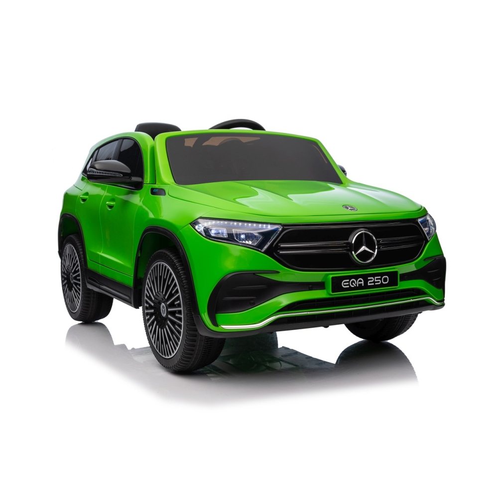 Elektromobilis Mercedes Benz EQA 250, Green-Elektromobiliai vaikams, Visureigiai-e-vaikas