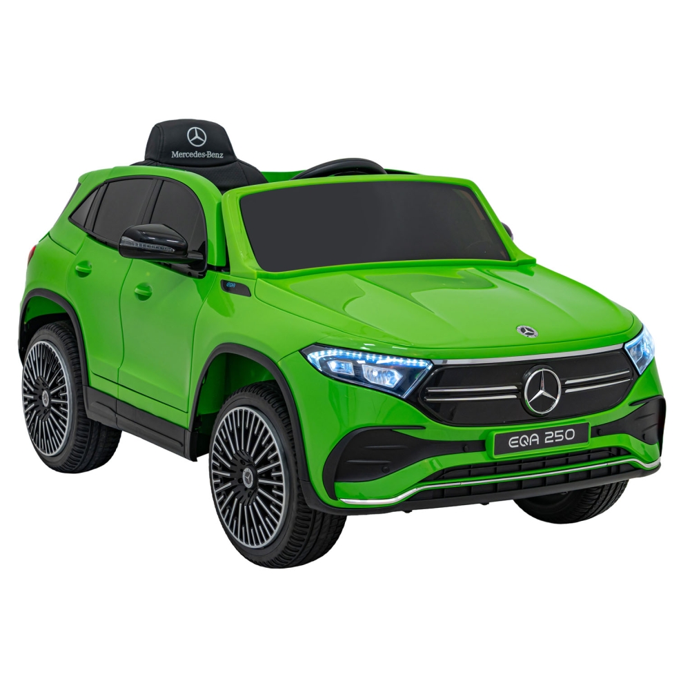Elektromobilis Mercedes Benz EQA 250, Green-Elektromobiliai vaikams, Visureigiai-e-vaikas